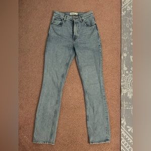 Abercrombie & Fitch 90s slim straight ultra high rise